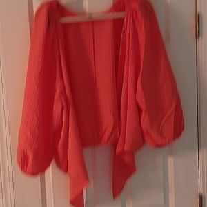 Lane Bryant Shrug/Over piece